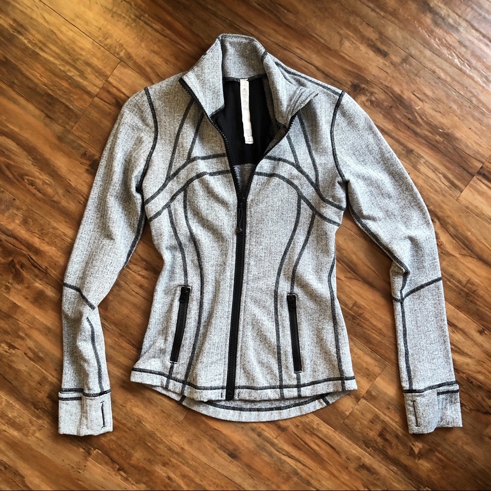 Lululemon Define Jacket in Herringbone (RARE)